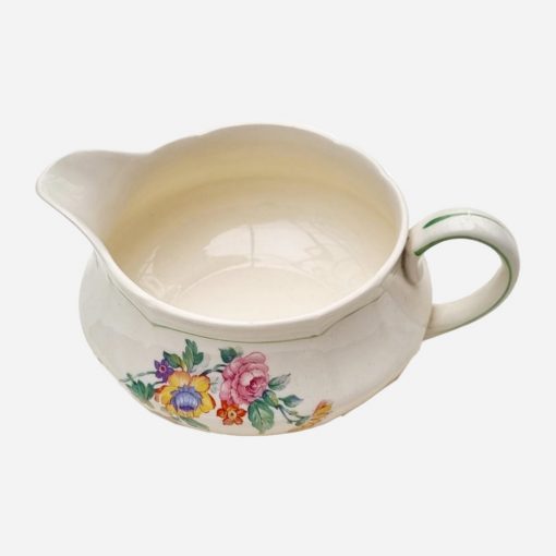 Salsera Inglesa Alfred Meakin Marigold Ivory-Floral