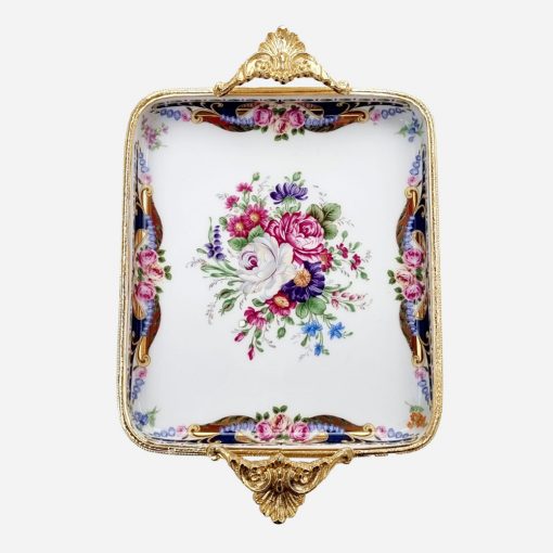 Bandeja de Porcelana Italiana - Imagen 2