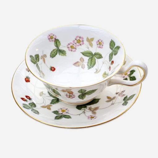 Dúo de Té Inglés Wedgwood Strawberry