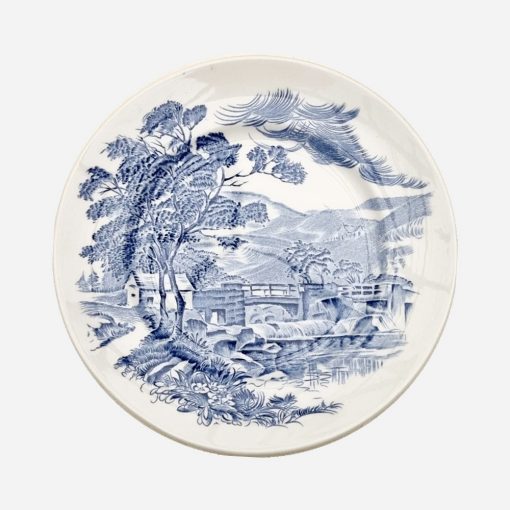 Juego de 4 Platos de Pan Ingleses Countryside