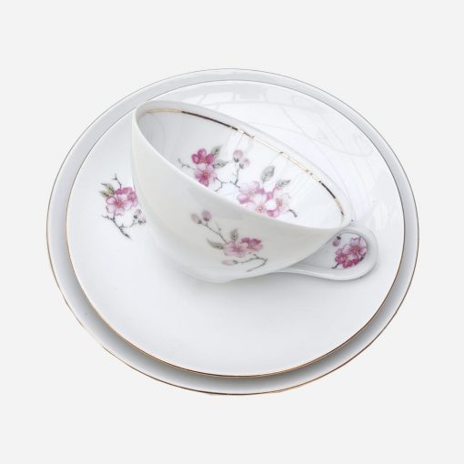 Trío de Té Alemán Cherry Blossom - Imagen 2