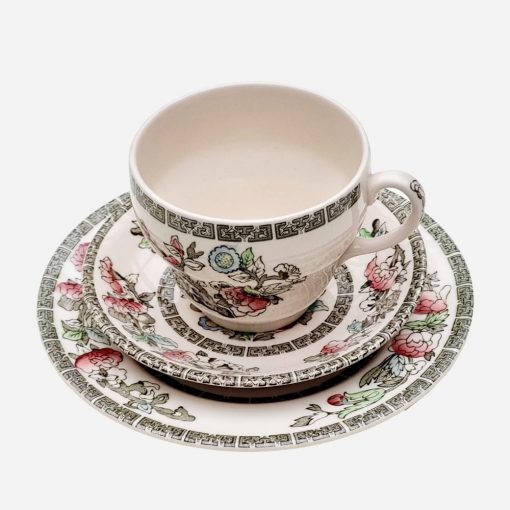 Trío de Té Inglés Indian Tree Johnson Brothers