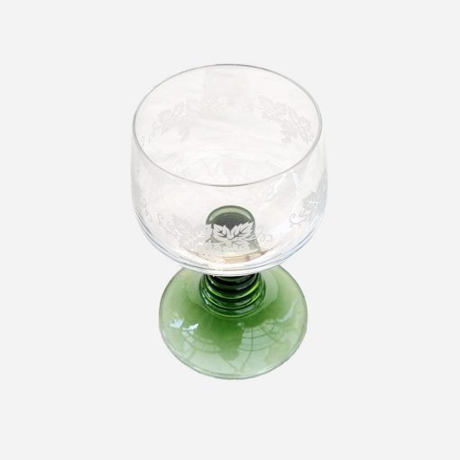 Juego de 4 Copas De Vidrio Alemanas de Vino - Imagen 3