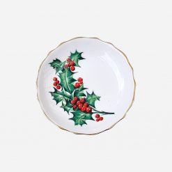 Mini Plato de Navidad Inglés Tuscan