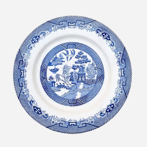 Plato Decorativo Inglés Willow Blue Barrats
