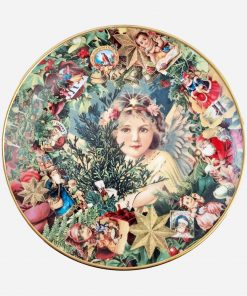 Plato Decorativo Navidad Joyous Noël Victorian Chritsmas Memories