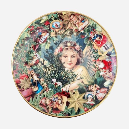 Plato Decorativo Navidad Joyous Noël Victorian Chritsmas Memories