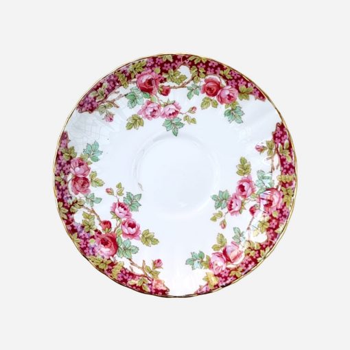 Platillo de Té Olde English Garden Royal Stafford