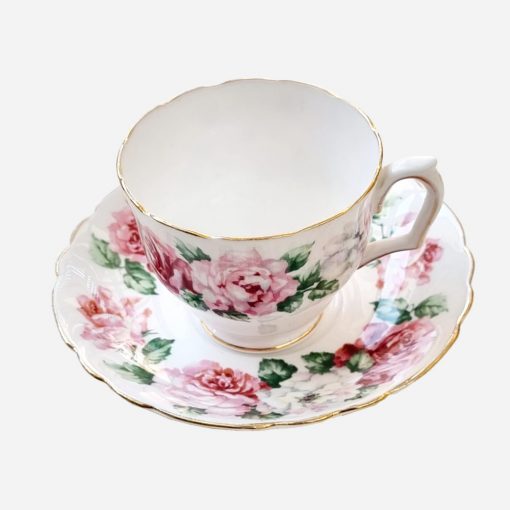 Dúo de Té Inglés Crown Staffordshire