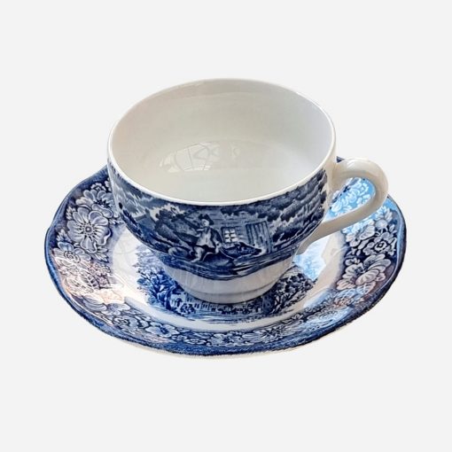 Dúo de Té Inglés Liberty Blue Old North Church
