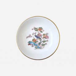 Mini Plato Inglés Wedgwood Kutani Crane