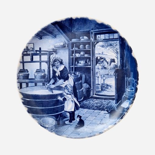 Plato Decorativo Holandés Royal Schwabap 1974