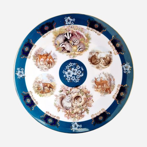 Plato Decorativo Inglés Animales Silvestres