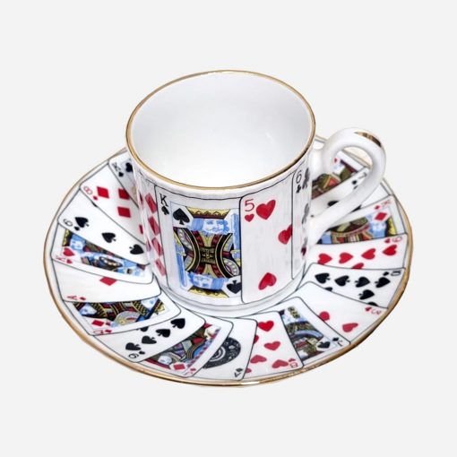 Taza de Café Inglesa Elizabethan Cut for Coffee años '80