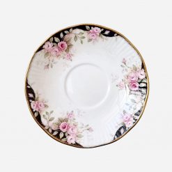 Platillo de Té Inglés Queens Midnight Rose