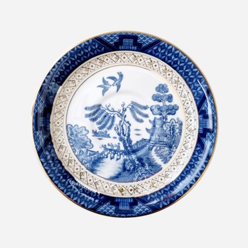 Plato de Té Japonés Real Old Willow
