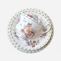 Alternative view of Trío de Té Inglés Royal Albert Constance años '90