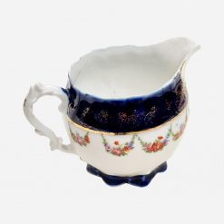Alternative view of Cremero Francés Blue Cobalt Dorado Floral