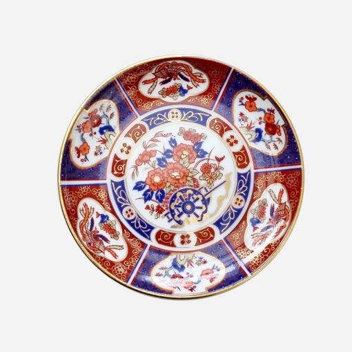 Mini Plato Imarí Porcelana Tsuji Argentina Vintage