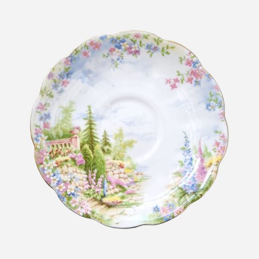 Platillo de Té Inglés Royal Albert Kentish Rockery