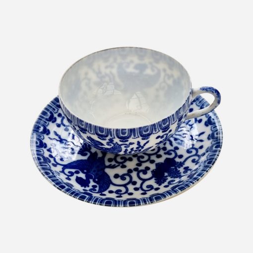 Taza de Café Japonesa Vintage Ave Fénix