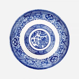Plato de Pan Inglés Willow Blue sin sello