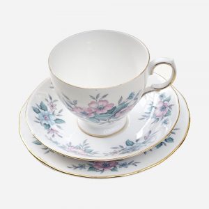 Trío de Té Inglés Colclough