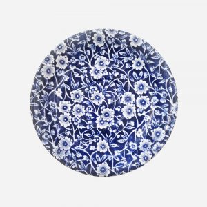Platillo de Té Inglés Calico Burleigh