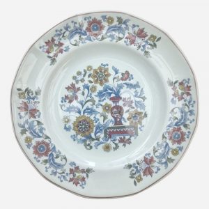 Plato Decorativo Inglés Adams Calyx Ware