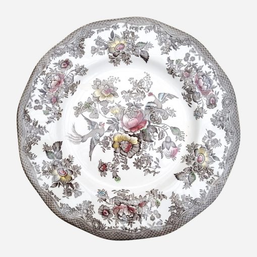 Plato de Fondo Inglés Enoch Wedgwood Asiatic Pheasants