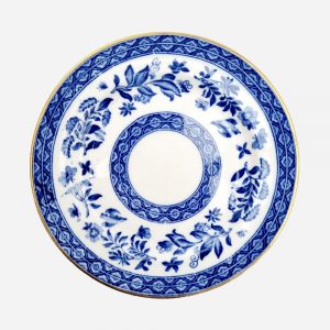 Plato de Pan Inglés Blue and White sin sello