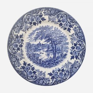 Plato de Pan Inglés Ironstone Broadhurst