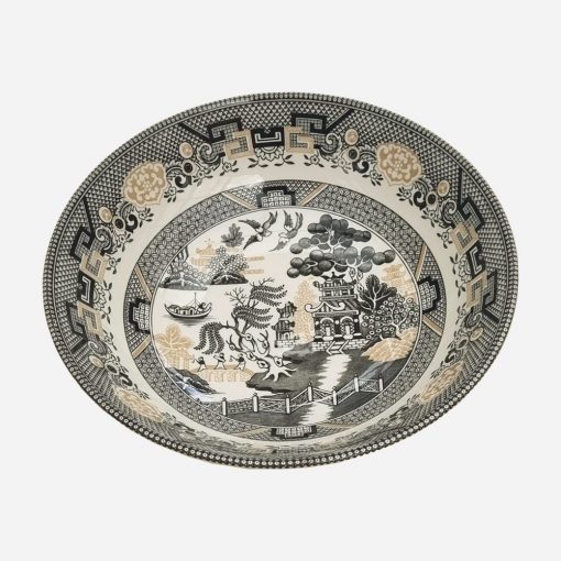 Bowl Inglés Royal Stafford Black Gold Willow - Imagen 2