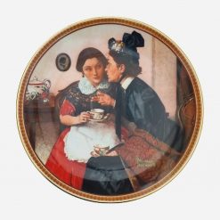 Plato Decorativo Norman Rockwell Gossiping