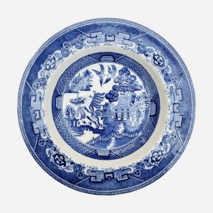 Plato Hondo Inglés Adderley Willow Blue