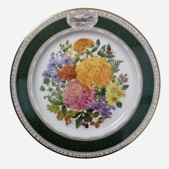 Plato Decorativo Inglés Chelsea Flower Autumn Glory 1989