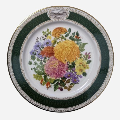 Plato Decorativo Inglés Chelsea Flower Autumn Glory 1989