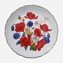 Plato Decorativo Inglés Royal Albert Cornfield Poppies