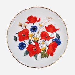 Plato Decorativo Inglés Royal Albert Cornfield Poppies