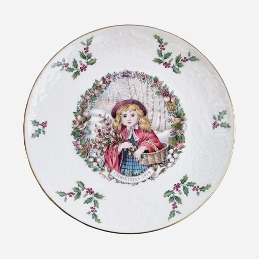 Plato Decorativo Navidad Royal Doulton 1978