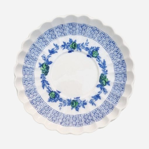 Dúo de Té Inglés Copeland Spode Blue Belle Circa 1929 - Imagen 3
