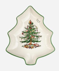Bandeja Navideña Spode Christmas Tree