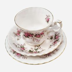 Trío de Té Inglés Royal Albert Lavender Rose