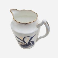 Cremero Alemán Cáscara de Huevo Blue Cobalt Dorado