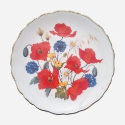 Plato Decorativo Inglés Royal Albert Cornfield Poppies