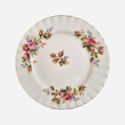 Plato de Pan Royal Albert Moss Rose