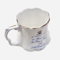 Alternative view of Tazón Conmemorativo Boda Real Lady Di 1981 Porcelana St George
