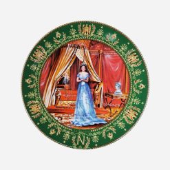 Plato Decorativo Darceau Limoges Josephine et Napoleon de Boulme-1986