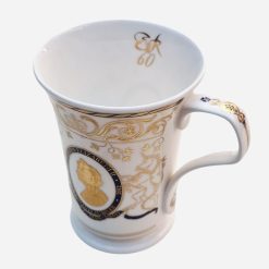 Tazón Inglés Dunoon Conmemorativo Diamond Jubilee Queen Elizabeth 2012