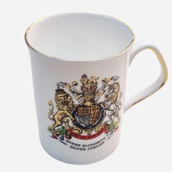 Tazón Inglés Elizabethan Conmemorativo Silver Jubilee Queen Elizabeth-1977